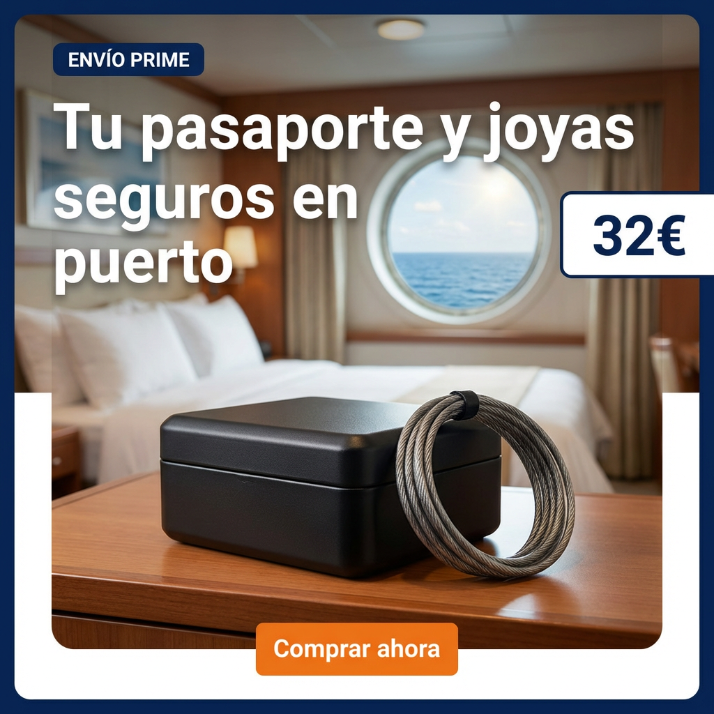 Caja Fuerte Portátil con Cable